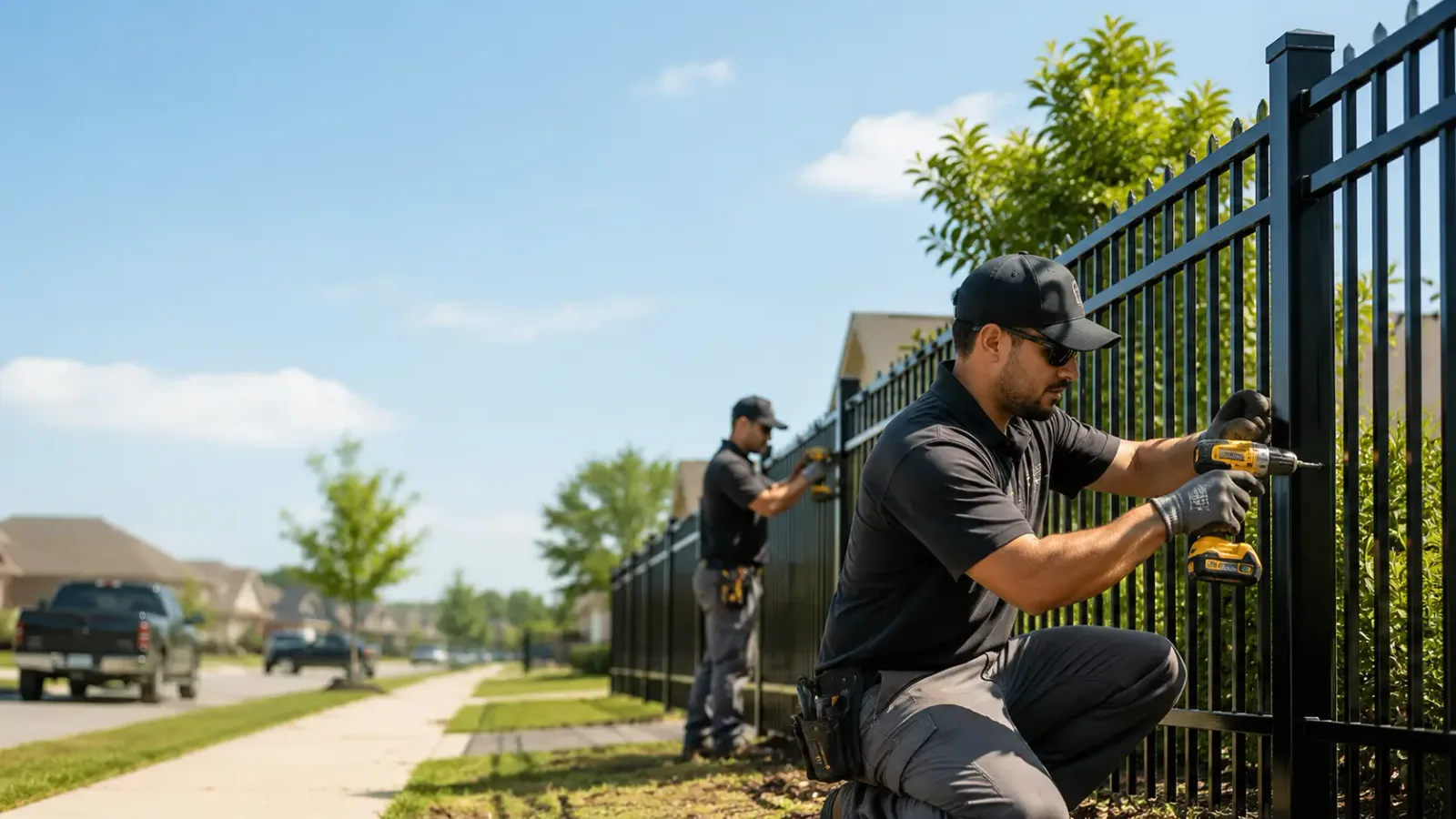 Metal Fence Installation in Farmdale, OH